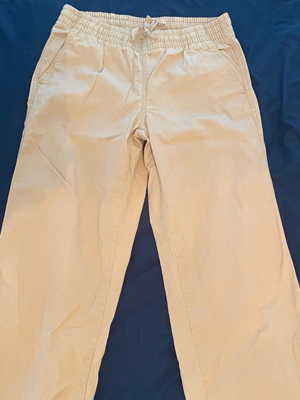 L.L. Bean Wide Leg Pants in Khaki